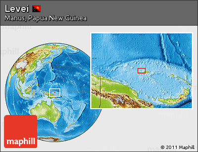 Physical Location Map of Levei