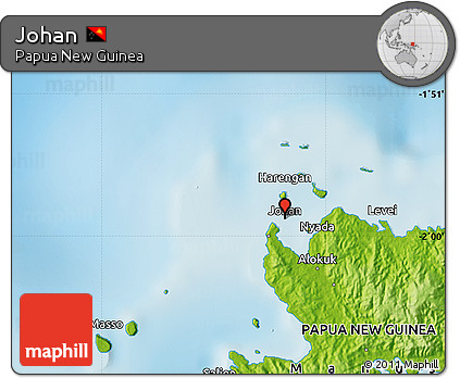 Physical Map of Johan