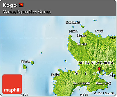 Physical Map of Kogo