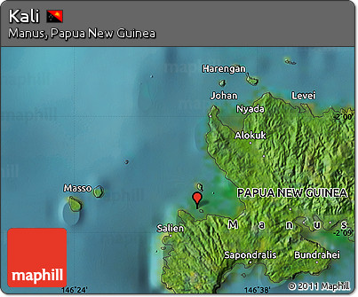 Satellite Map of Kali