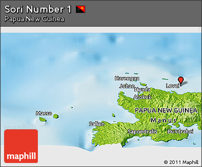 Physical Panoramic Map of Sori Number 1