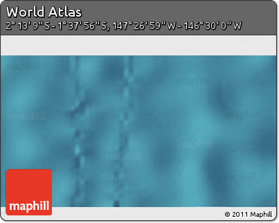 Satellite 3D Map of the Area around 1° 55' 32" S, 146° 58' 29" W