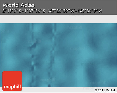 Satellite 3D Map of the Area around 1° 55' 32" S, 146° 58' 29" W