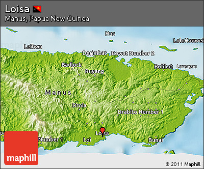 Physical 3D Map of Loisa
