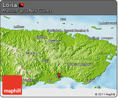 Physical 3D Map of Loisa