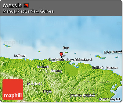 Physical 3D Map of Massis