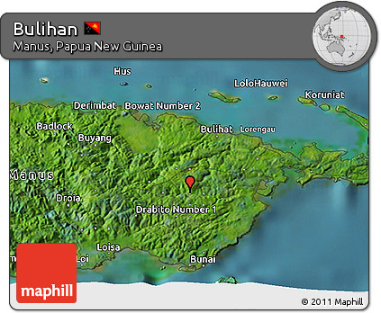 Satellite 3D Map of Bulihan