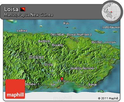 Satellite 3D Map of Loisa