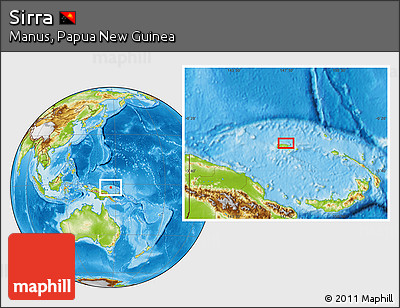 Physical Location Map of Sirra