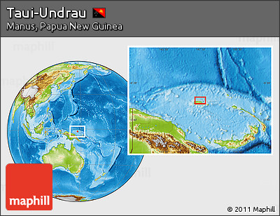 Physical Location Map of Taui-Undrau