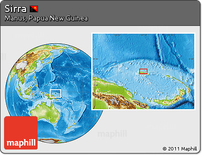 Physical Location Map of Sirra