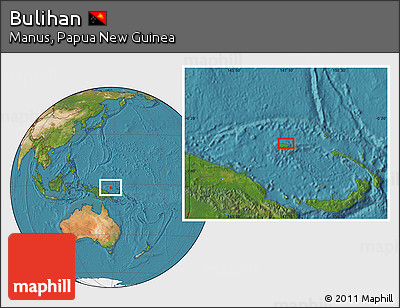 Satellite Location Map of Bulihan