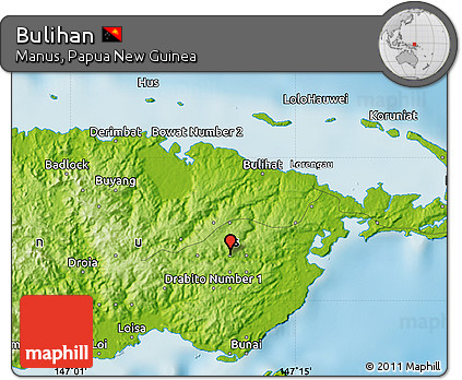 Physical Map of Bulihan