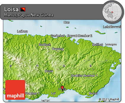 Physical Map of Loisa