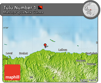 Physical Map of Tulu Number 1