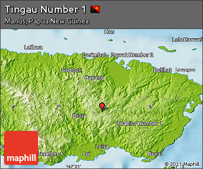 Physical Map of Tingau Number 1