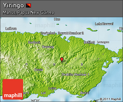 Physical Map of Yiringo
