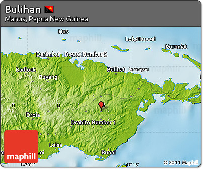 Physical Map of Bulihan