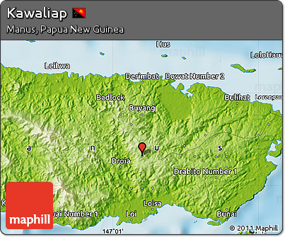 Physical Map of Kawaliap