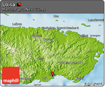 Physical Map of Loisa