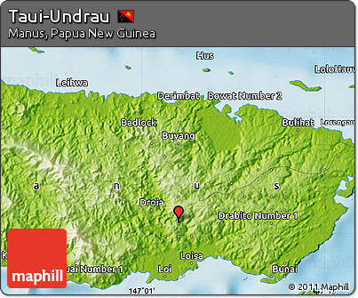 Physical Map of Taui-Undrau