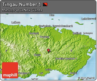 Physical Map of Tingau Number 1