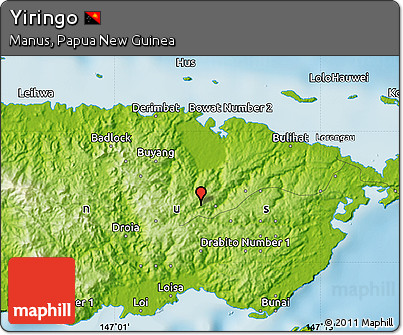 Physical Map of Yiringo
