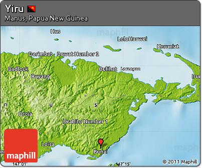 Physical Map of Yiru