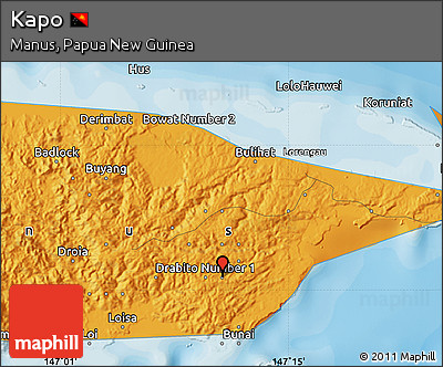 Political Map of Kapo