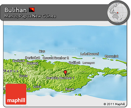 Physical Panoramic Map of Bulihan