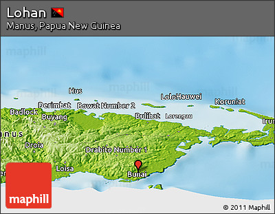 Physical Panoramic Map of Lohan
