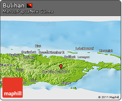 Physical Panoramic Map of Bulihan