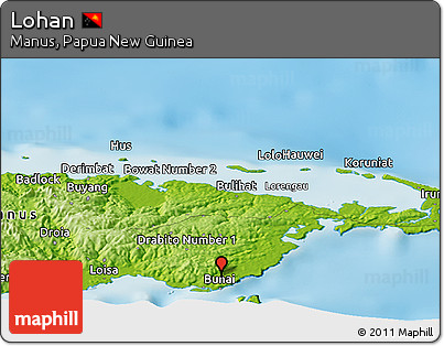 Physical Panoramic Map of Lohan