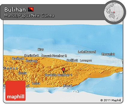 Political Panoramic Map of Bulihan