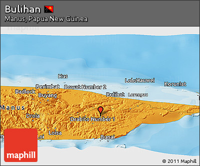 Political Panoramic Map of Bulihan