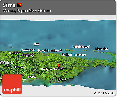 Satellite Panoramic Map of Sirra
