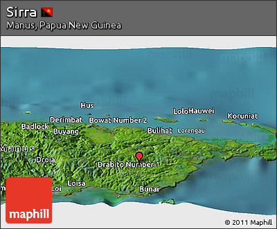 Satellite Panoramic Map of Sirra