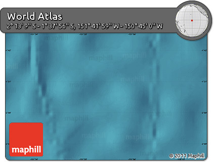 Satellite Map of the Area around 1° 55' 32" S, 151° 13' 29" W