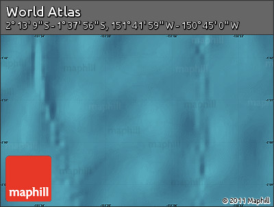 Satellite Map of the Area around 1° 55' 32" S, 151° 13' 29" W