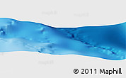 Physical Panoramic Map of the area around 1° 55' 32" S, 152° 13' 29" E