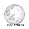 Outline Map of the Area around 1° 55' 32" S, 153° 4' 29" E, rectangular outline