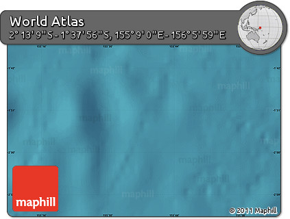 Satellite Map of the Area around 1° 55' 32" S, 155° 37' 30" E