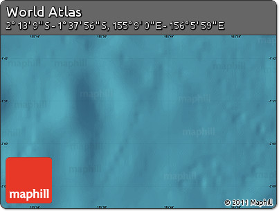 Satellite Map of the Area around 1° 55' 32" S, 155° 37' 30" E