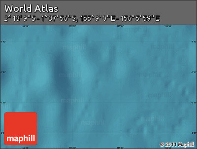 Satellite Map of the Area around 1° 55' 32" S, 155° 37' 30" E