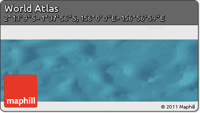 Satellite Panoramic Map of the Area around 1° 55' 32" S, 156° 28' 29" E