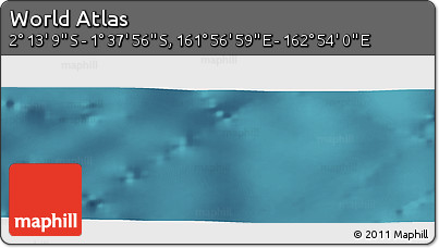 Satellite Panoramic Map of the Area around 1° 55' 32" S, 162° 25' 30" E
