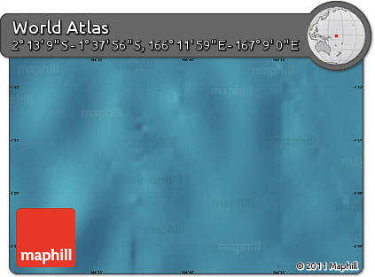 Satellite Map of the Area around 1° 55' 32" S, 166° 40' 30" E