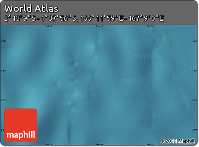 Satellite Map of the Area around 1° 55' 32" S, 166° 40' 30" E