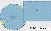 Savanna Style Location Map of the area around 1° 55' 32" S, 166° 31' 30" W