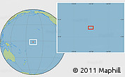 Savanna Style Location Map of the area around 1° 55' 32" S, 167° 22' 30" W